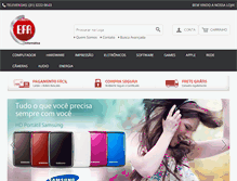 Tablet Screenshot of efr.com.br
